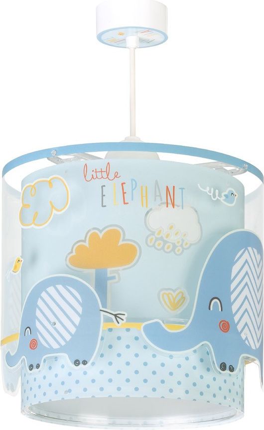 Dalber Dětský lustr LITTLE ELEPHANT 61332T modrý - obrázek 2