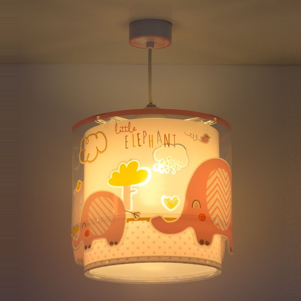 Dalber Dětský lustr LITTLE ELEPHANT 61332S růžový - obrázek 6