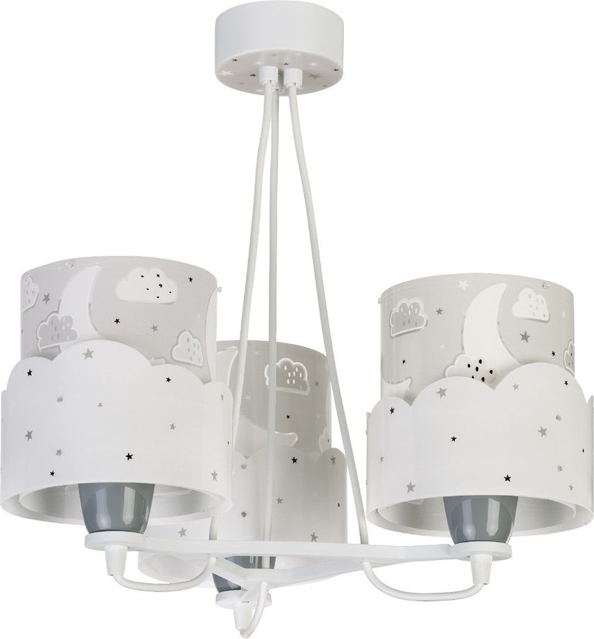 Dalber Dětský lustr MOON 61237E šedý - obrázek 2