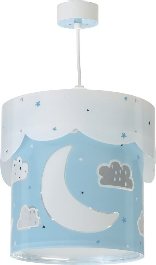 Dalber Dětský lustr MOON 61232T modrý - obrázek 1