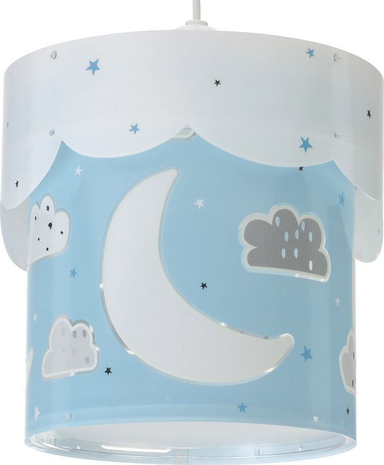 Dalber Dětský lustr MOON 61232T modrý - obrázek 3