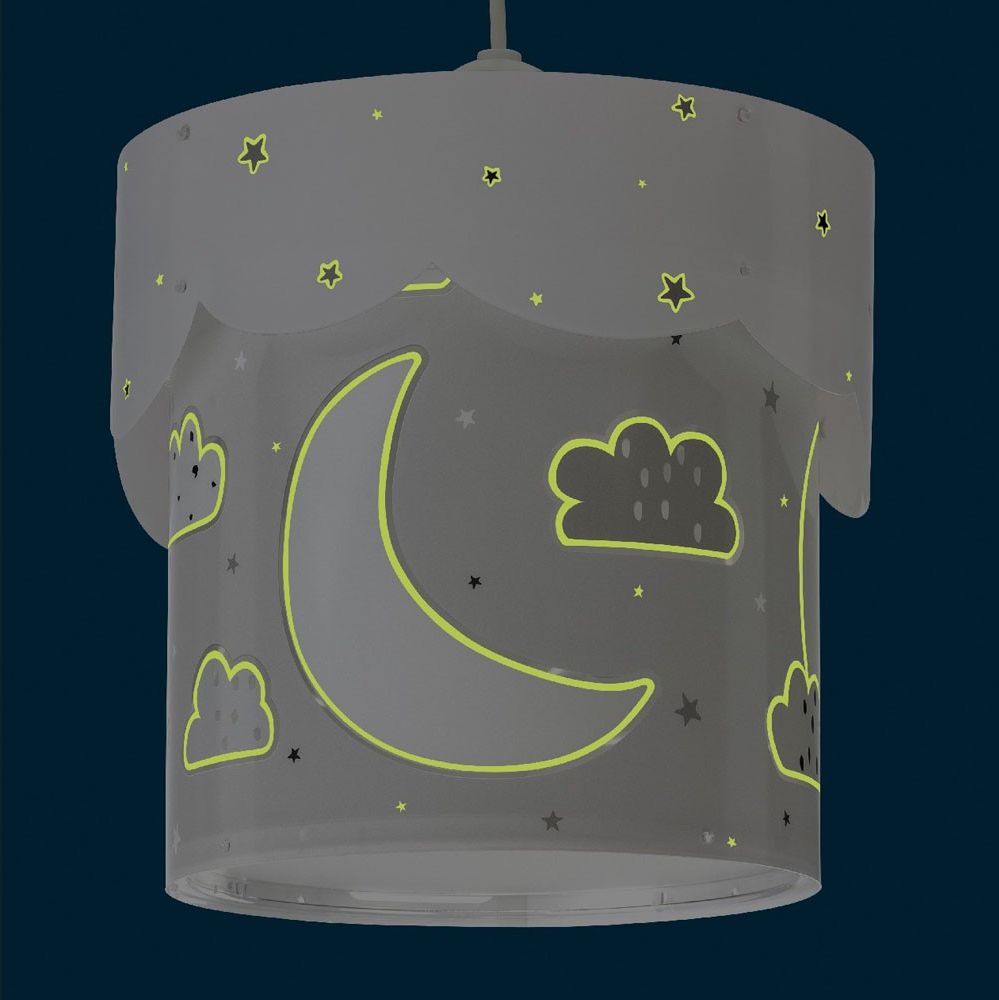 Dalber Dětský lustr MOON 61232E šedý - obrázek 4