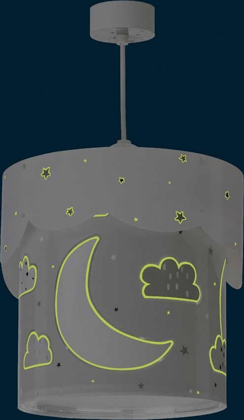 Dalber Dětský lustr MOON 61232E šedý - obrázek 5