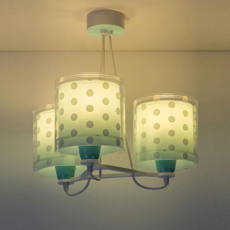 Dalber Dětský lustr DOTS 41007H zelená - obrázek 3