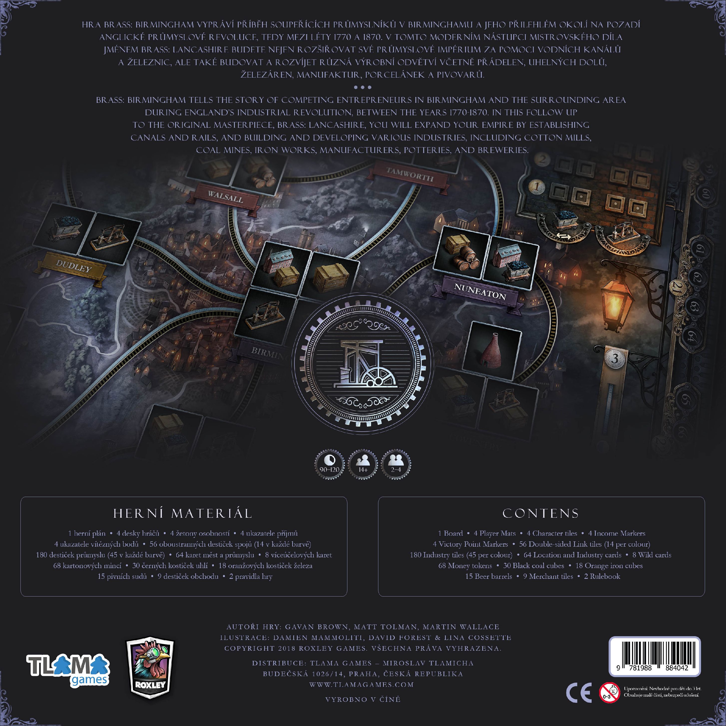 TLAMA games Brass: Birmingham CZ/EN - obrázek 3