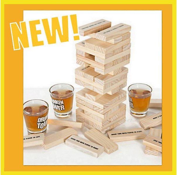 Alkoholové Jenga - párty společenská hra - obrázek 2
