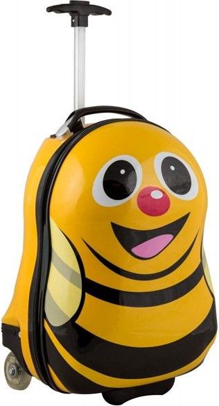 Dětský kufr žlutý - včelka - obrázek 1