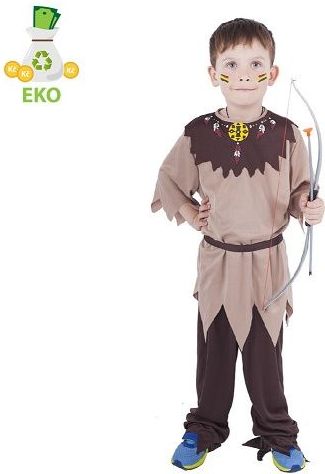 Dětský kostým indián s páskem (S) EKO - obrázek 1