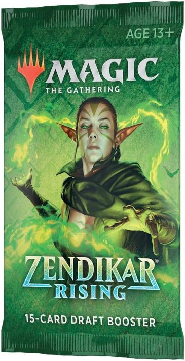 Wizards of the Coast Magic The Gathering: Zendikar Rising Draft Booster - obrázek 2