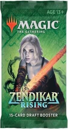 Wizards of the Coast Magic The Gathering: Zendikar Rising Draft Booster - obrázek 4