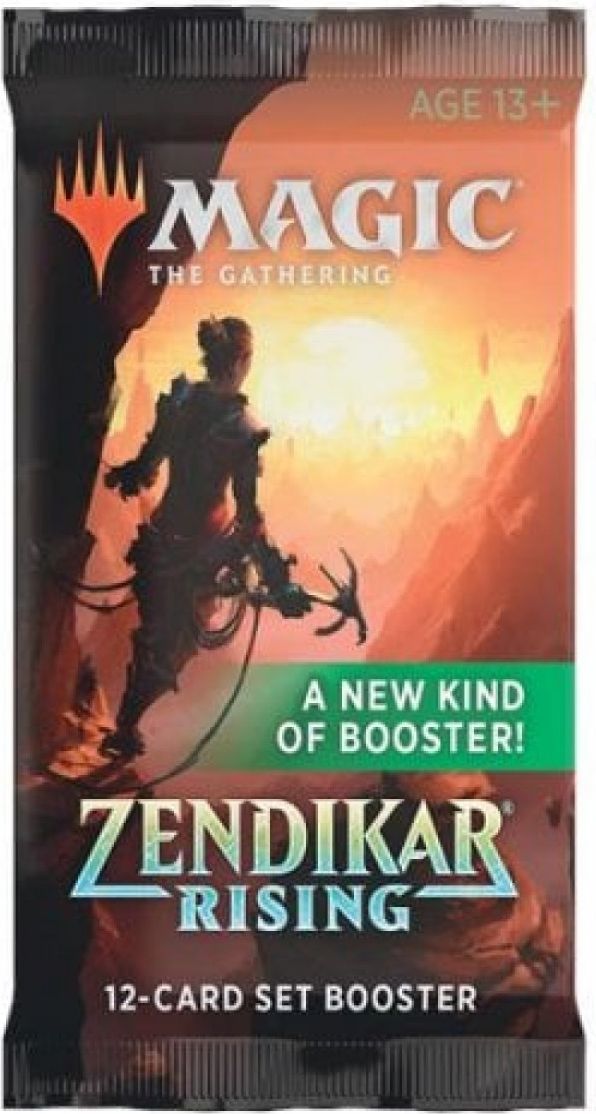 Wizards of the Coast Magic The Gathering: Zendikar Rising Set Booster - obrázek 1