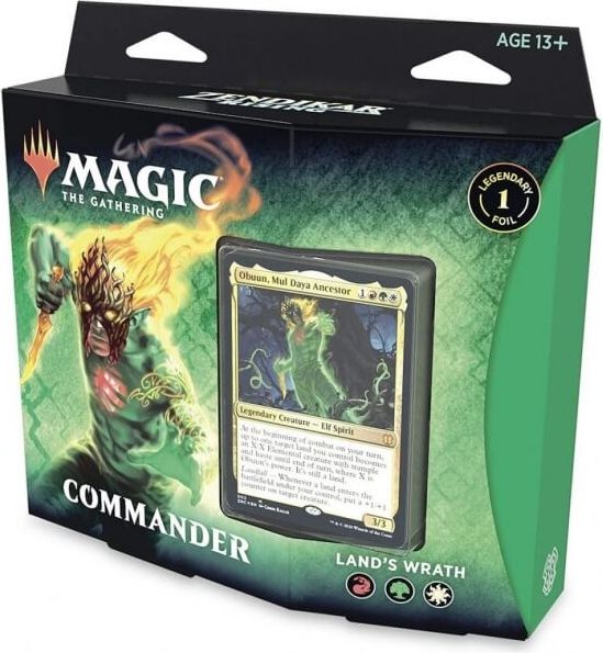 Wizards of the Coast Magic The Gathering: Zendikar Rising Commander Deck Varianta: Lands Wrath - obrázek 1