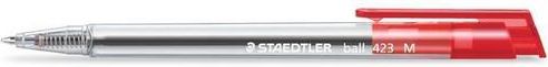 Kuličkové pero "Ball 423 F", 0,5 mm, červená, STAEDTLER - obrázek 1