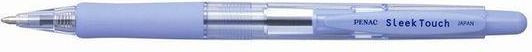 Kuličkové pero "SleekTouch", modrá, 0,7mm, stiskací mechanismus, PENAC - obrázek 1