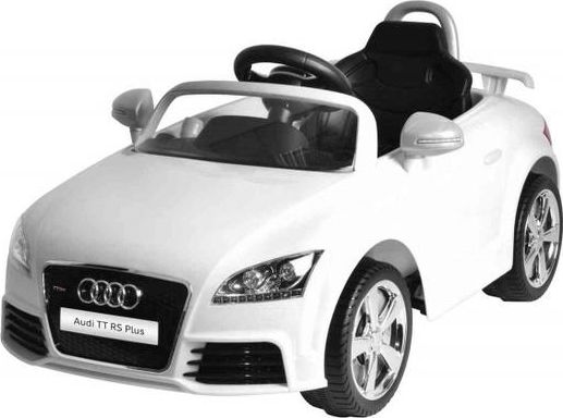 Elektrické auto Audi TT RS Plus bílé - obrázek 1