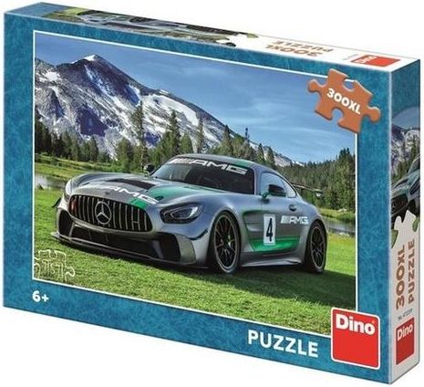 Puzzle 300 XL Mercedes AMG GT v horách - obrázek 1