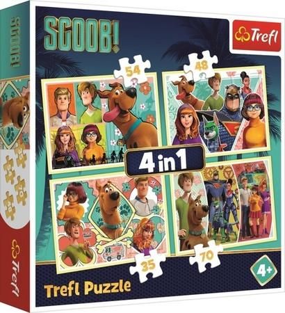 Puzzle Scoob 4v1 - obrázek 1