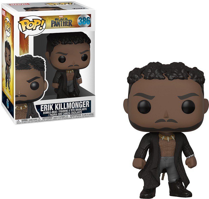 POP! Bobble Marvel: Black Panther: Killmonger 2 - obrázek 3