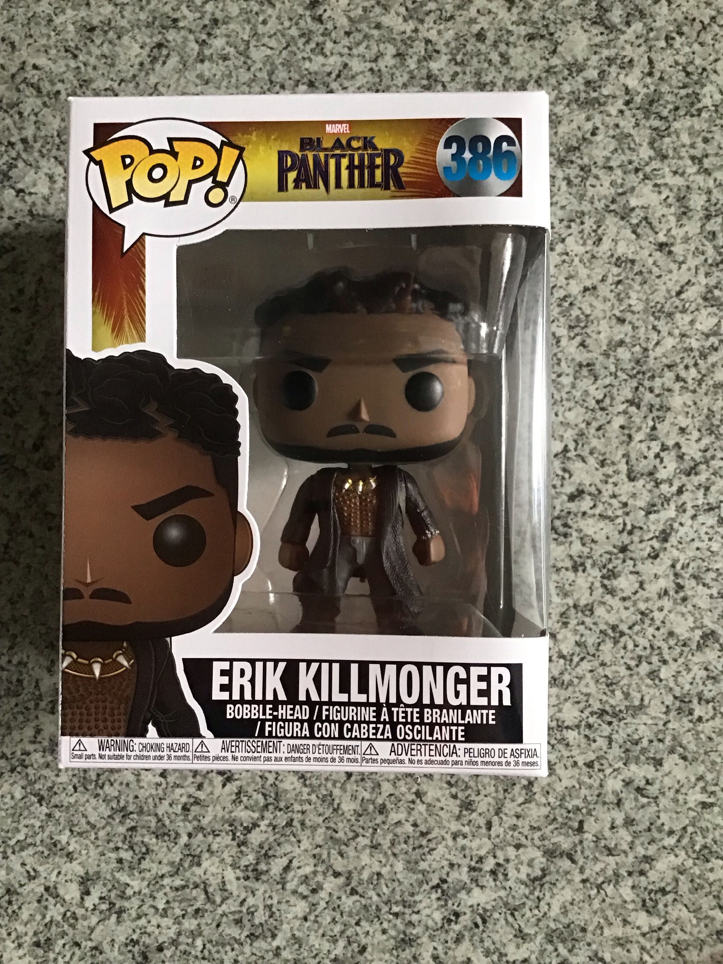 POP! Bobble Marvel: Black Panther: Killmonger 2 - obrázek 7