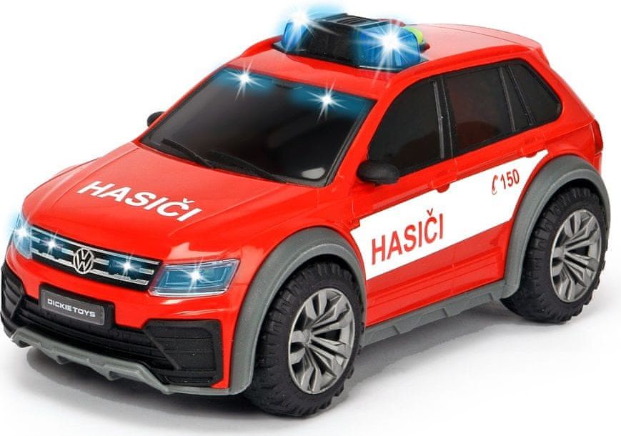 Dickie Hasičské auto VW Tiguan R-Line Fire, česká verze - obrázek 1