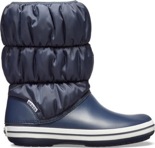 Crocs Dámské zimní boty Crocs WINTER PUFF Boot tmavě modrá/bílá 37-38 - obrázek 1