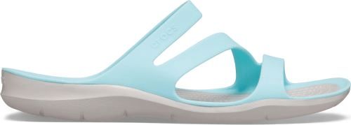 Crocs Dámské sandály Crocs SWIFTWATER ledově modrá/bílá 37-38 - obrázek 1