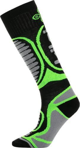 Kilpi Dětské lyžařské ponožky KILPI ANXO-J zelená 31 - obrázek 1