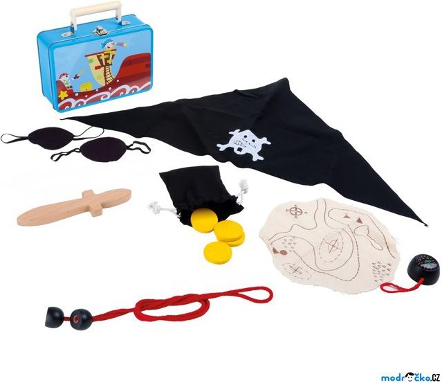 Pirát - Set v kufříku, Piráti (Legler) - obrázek 1