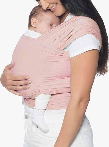 Šátek na nošení dětí ErgoBaby Aura Wrap Blush Pink - obrázek 1