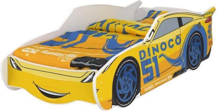 Nellys Dětská postel Super Car DINO 160 x 80 cm - 160x80 - obrázek 1