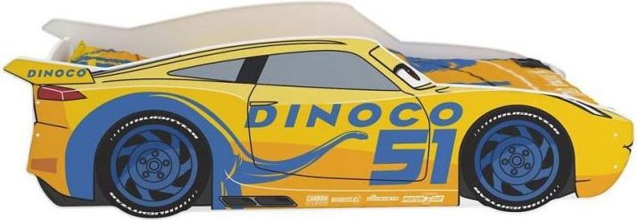 Nellys Dětská postel Super Car DINO 160 x 80 cm - 160x80 - obrázek 2