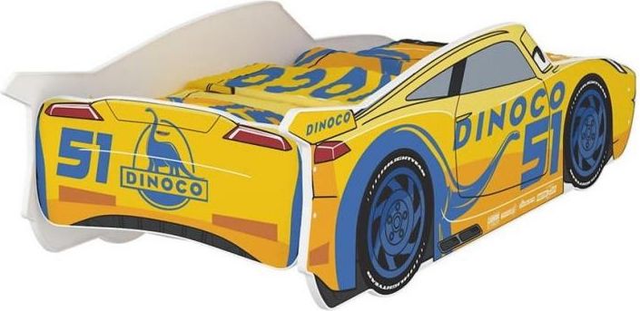 Nellys Dětská postel Super Car DINO 160 x 80 cm - 160x80 - obrázek 3