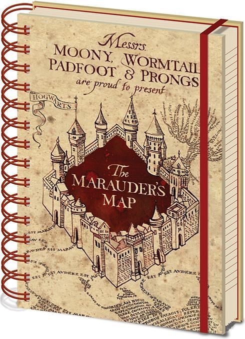 Zápisník Harry Potter - Pobertův plánek - obrázek 1