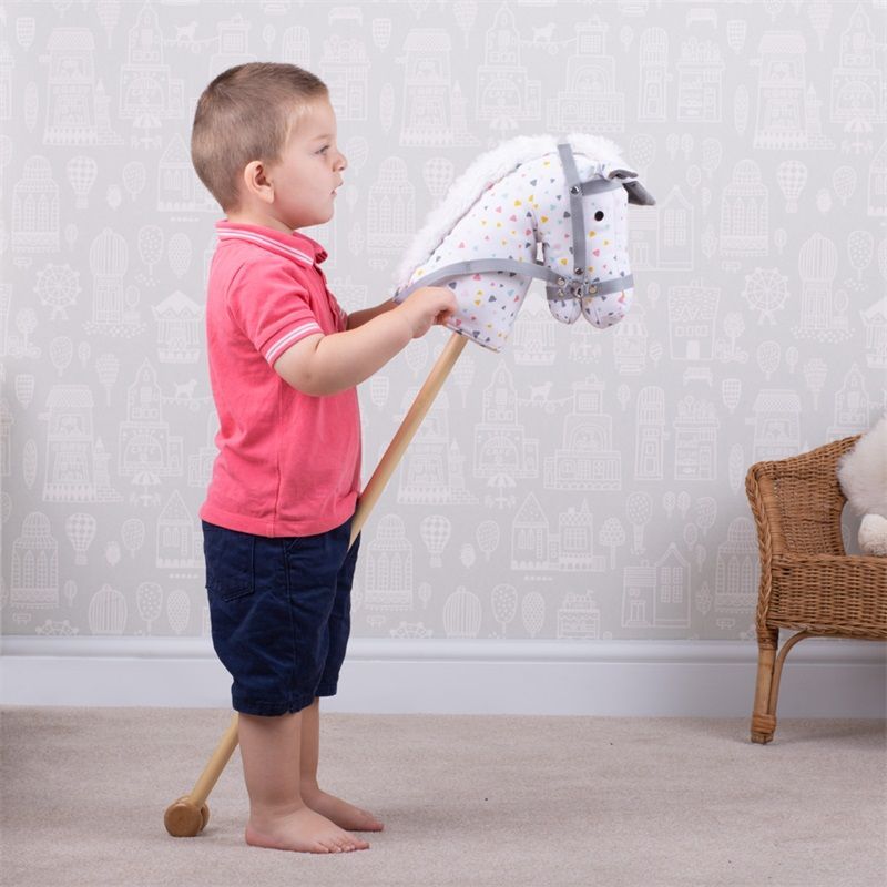 Bigjigs Toys Koníček na tyči vzorovaný - obrázek 2