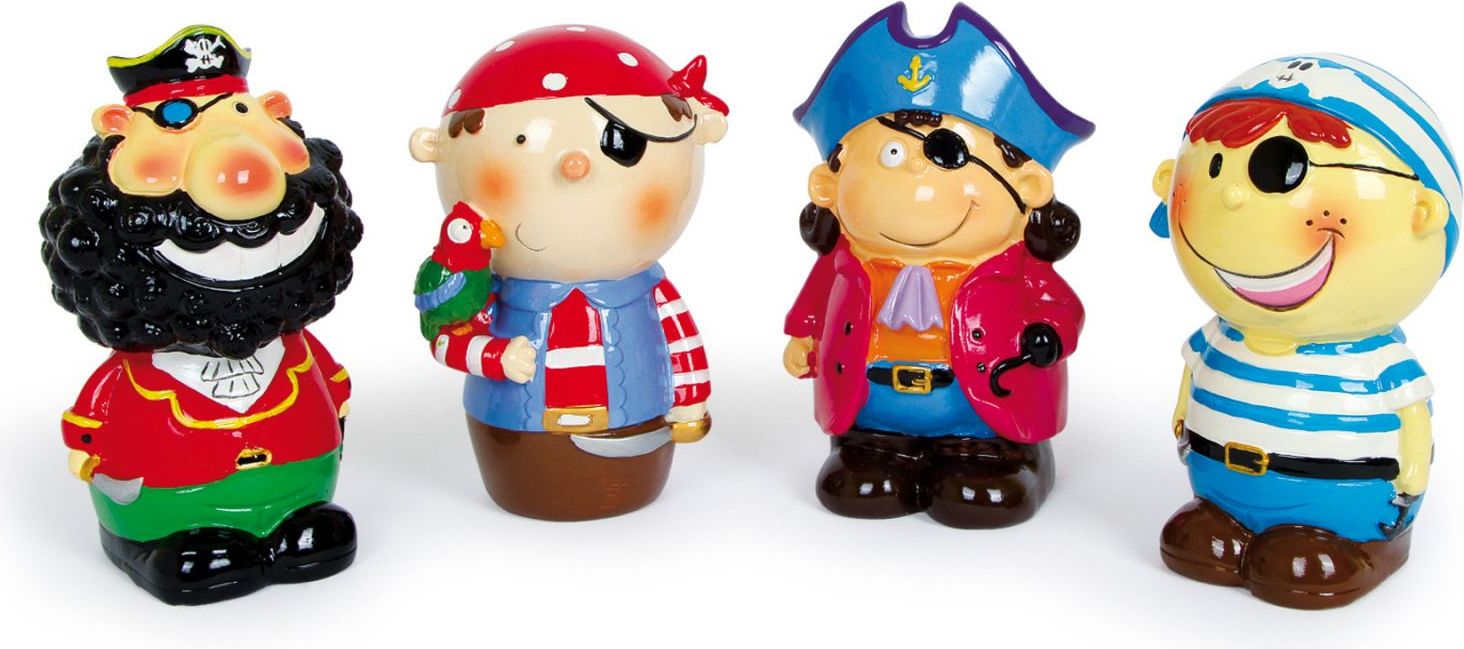 Small foot by Legler Keramická pokladnička - Pirátský gang 1 - obrázek 3