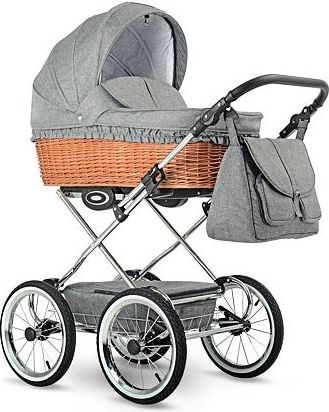 Kočárek Lonex Classic Retro trojkombinace R01 šedá - obrázek 1