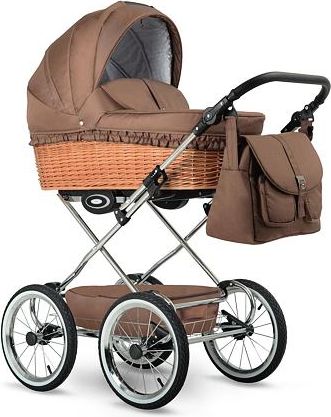Kočárek Lonex Classic Retro trojkombinace R38 hnědá - obrázek 1