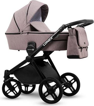 Kočárek Lonex Emotion XT trojkombinace XT02 Světlá lila - obrázek 1