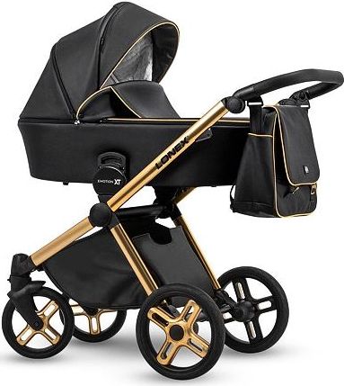Kočárek Lonex Emotion XT Ecco trojkombinace XTE01 černá - obrázek 1