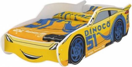 Nellys Dětská postel Super Car DINO 160 x 80 cm - obrázek 1
