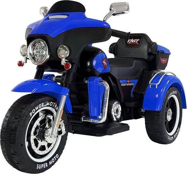 Dětská elektrická motorka ABM-5288 - bílá - obrázek 3