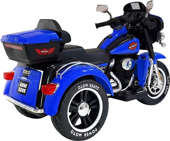 Dětská elektrická motorka ABM-5288 - bílá - obrázek 4