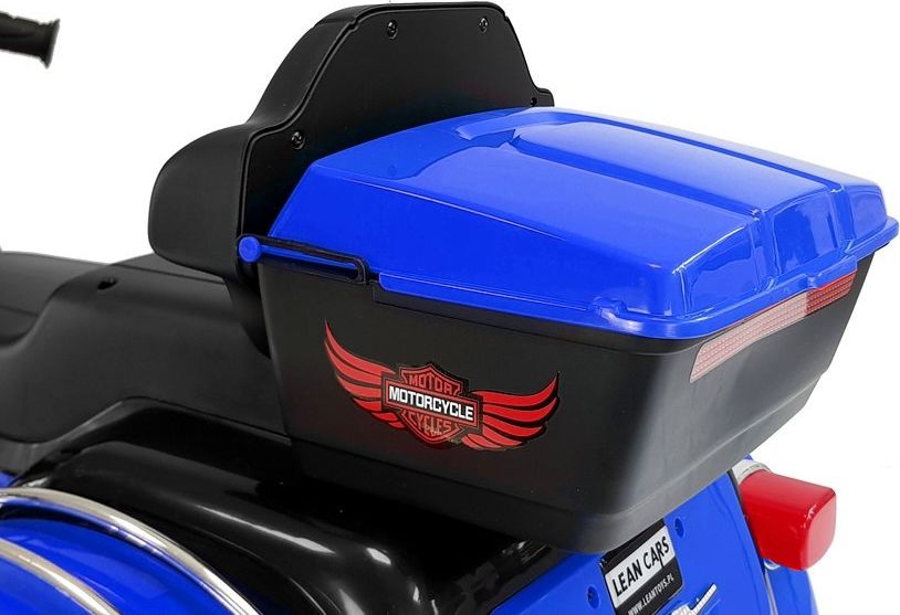 Dětská elektrická motorka ABM-5288 - bílá - obrázek 8