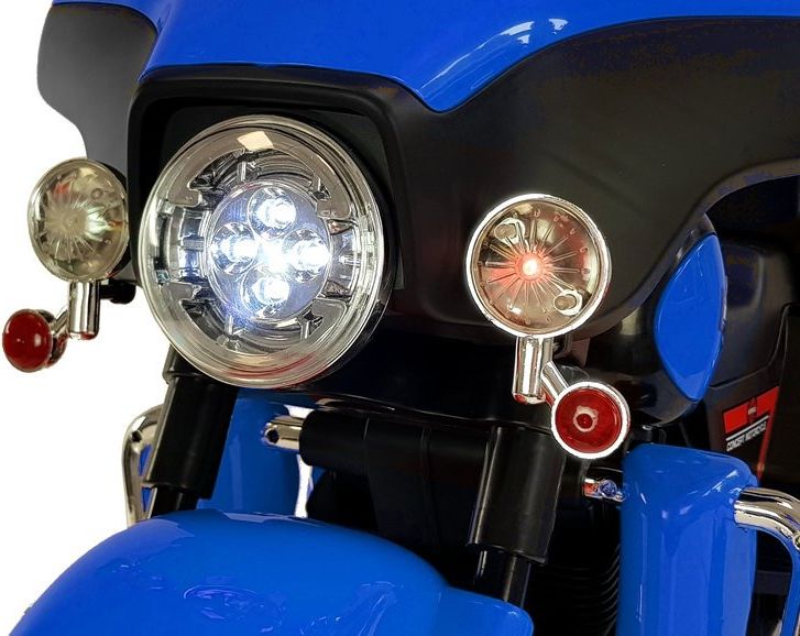 Dětská elektrická motorka ABM-5288 - bílá - obrázek 9