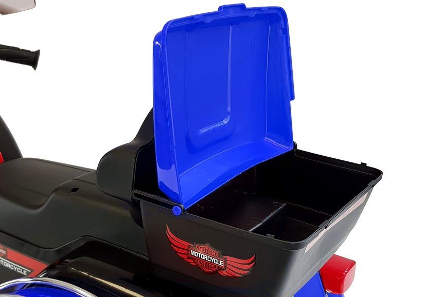Dětská elektrická motorka ABM-5288 - černá - obrázek 6
