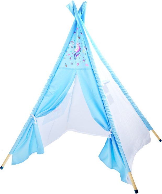 Dětský stan TeePee jednorožec - růžový - obrázek 10