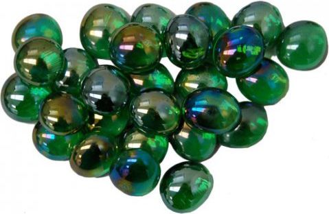 Chessex Skleněné žetony - Gaming Glass Stones (různé barvy) Barva: Iridized Dark Blue - obrázek 11