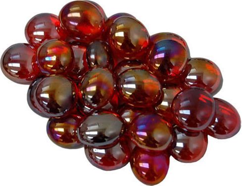Chessex Skleněné žetony - Gaming Glass Stones (různé barvy) Barva: Iridized Dark Blue - obrázek 12