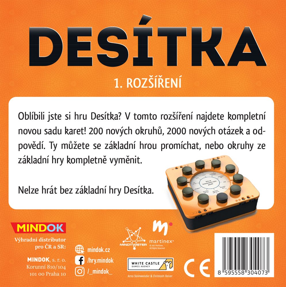 Mindok Desítka - 1. rozšíření - obrázek 2