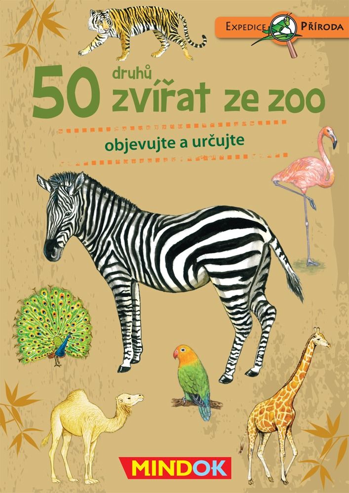 Mindok Expedice příroda: 50 druhů zvířat ze zoo - obrázek 1